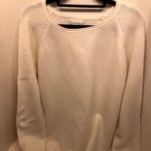 Beautiful White Warm Calvin Klein Sweater